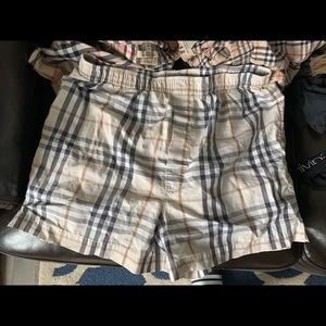 Men’s medium Burberry boxers underwear